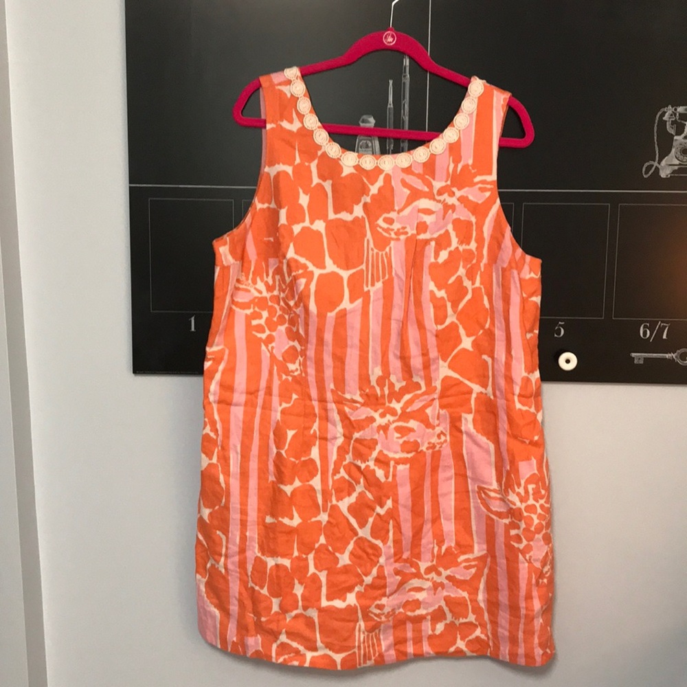 Lily Pulitzer for Target Giraffey print dress 20W
